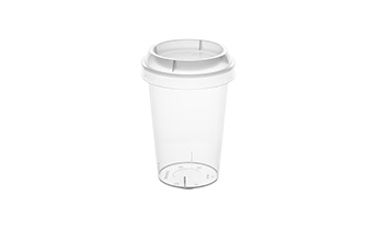 280ml round plastic container